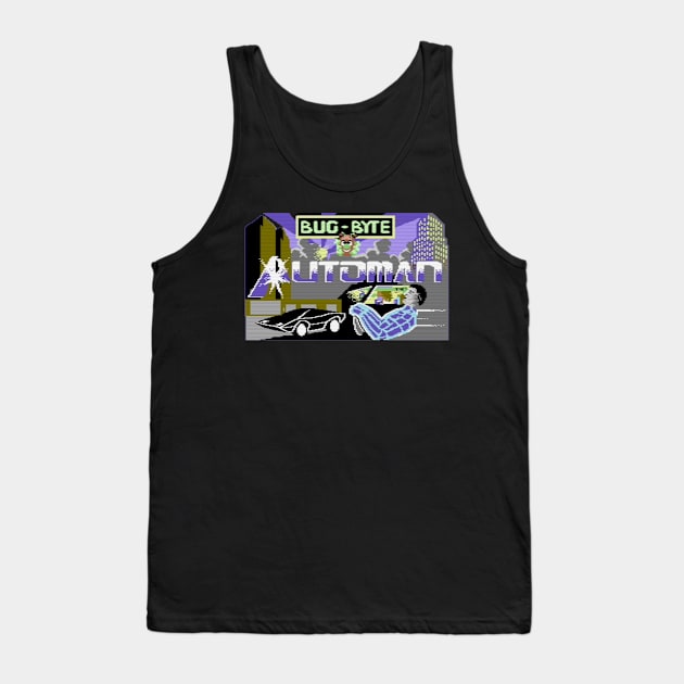 Automan - Video Game Tank Top by RetroZest